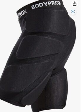 Bodyprox Protective Padded Shorts for Snowboard, Skate and Ski, 3D Protection